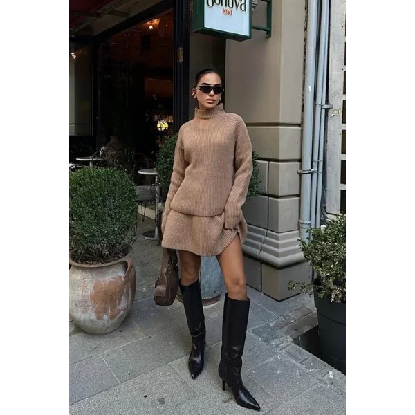 Ivan Fitilli Dik Yaka Triko Takım 9495-09