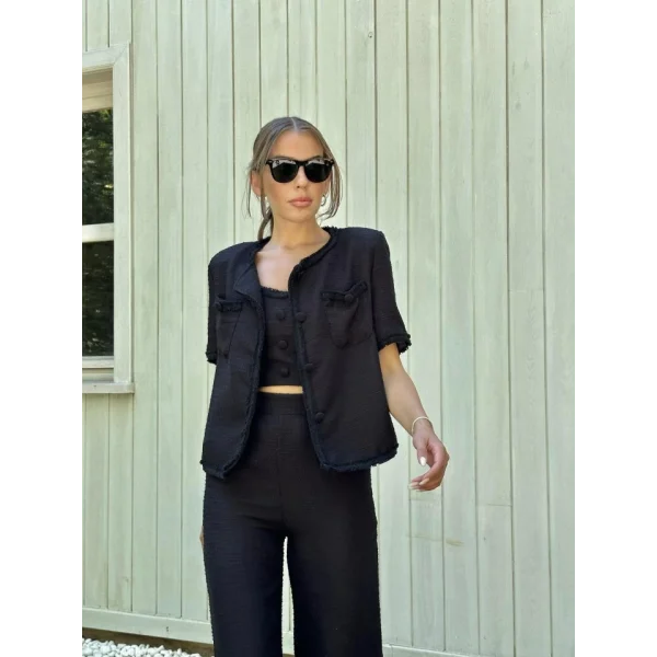 iyah Askılı Büstiyer Ceket Ve Pantolon Takım