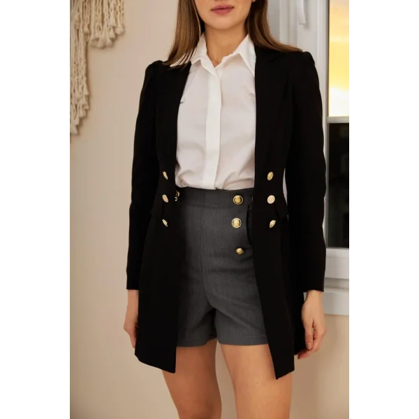 iyah Blazer Düğmeli Ceket