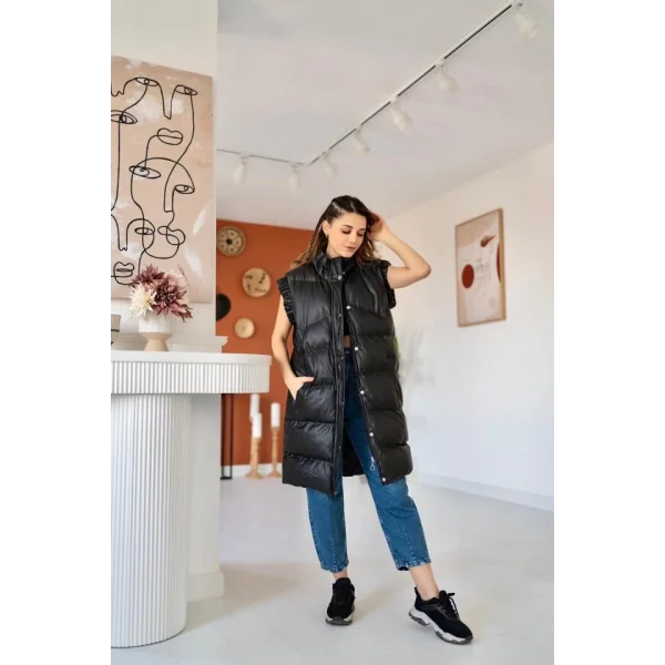 iyah Deri Şişme Yelek