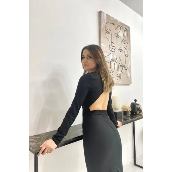 iyah ırt Dekolteli Elbise