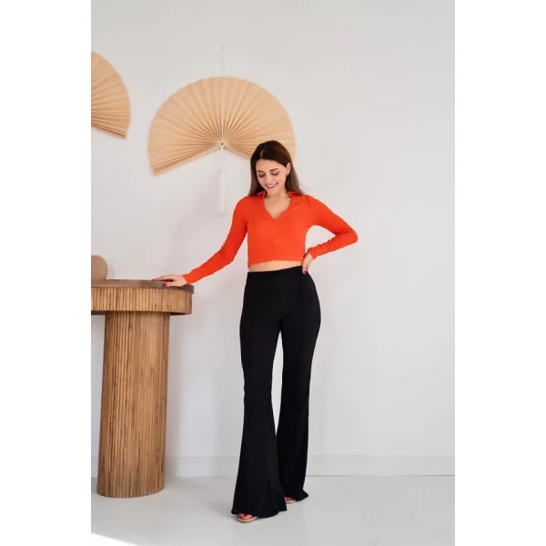 iyah İspanyol Paça Pantolon