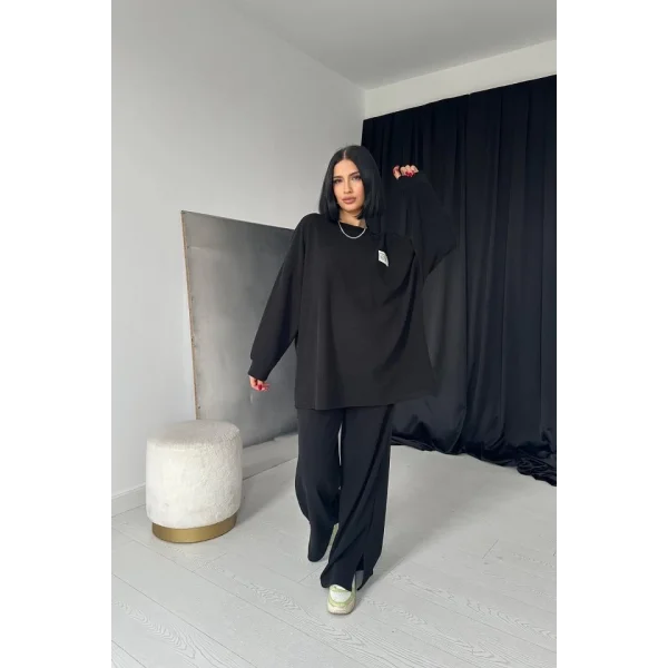 iyah Klasik Fitilli Kazak Ve Pantolon Takım