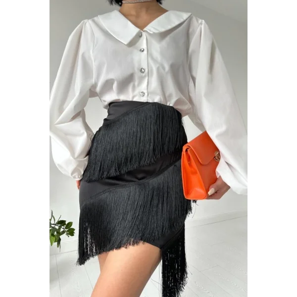 iyah Püsküllü aten Etek