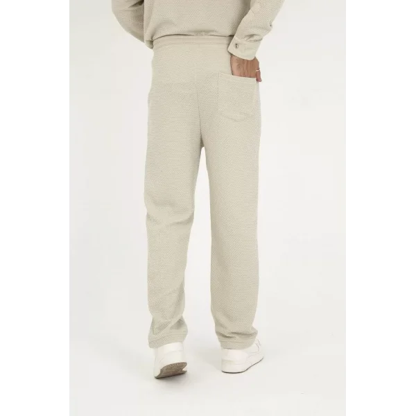 Jakar Kutu Desenli Baggy Eşofman Pantolon - Gri