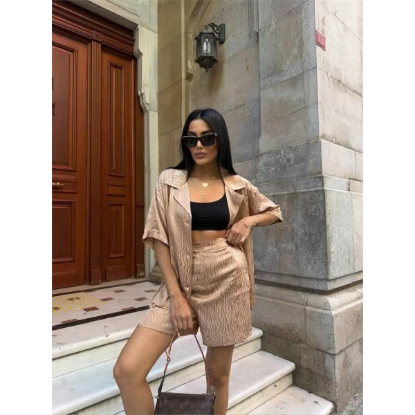 JAKARI GÖEK ŞORT TAKI  Bej