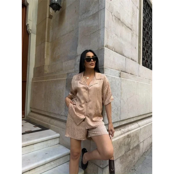 JAKARI GÖEK ŞORT TAKI  Bej