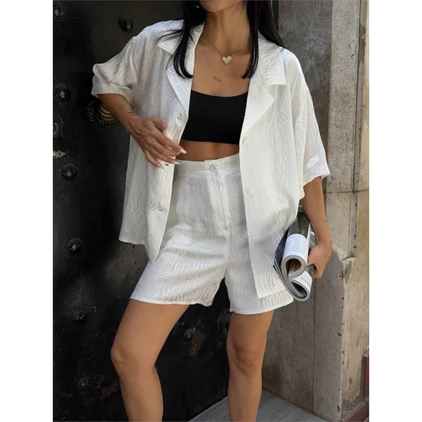 JAKARI GÖEK ŞORT TAKI  Beyaz