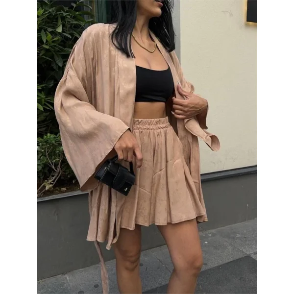 JAKARI KİONO  ŞORT TAKI  Bej