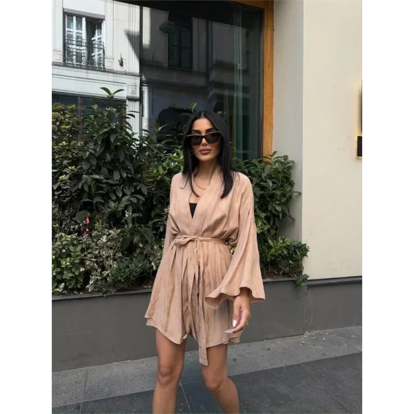 JAKARI KİONO  ŞORT TAKI  Bej