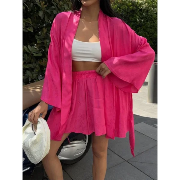 JAKARI KİONO  ŞORT TAKI  Fuşya