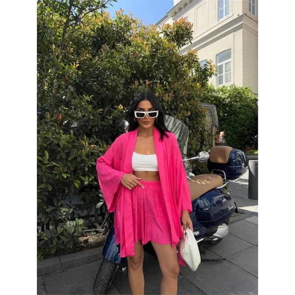 JAKARI KİONO  ŞORT TAKI  Fuşya