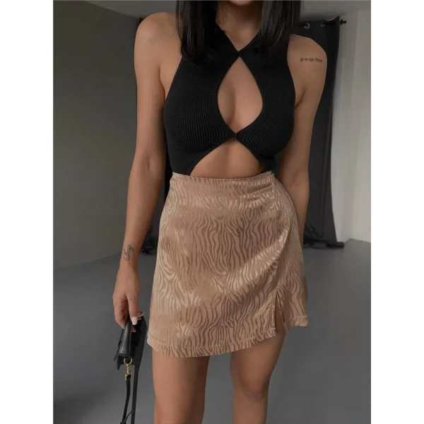 JAKARI ŞORT ETEK  Bej