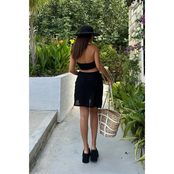 Jelly Nakış Detay Kroşe Takım 9873