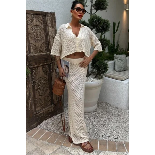 Jenny Ajurlu Etek Takım 9800-0025