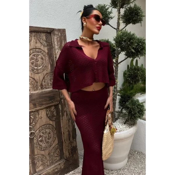 Jenny Ajurlu Etek Takım 9800-0025