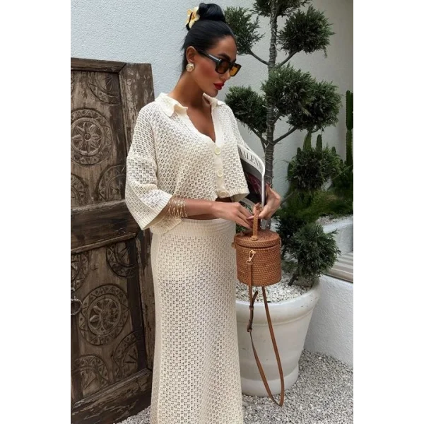 Jenny Ajurlu Etek Takım 9800-0025