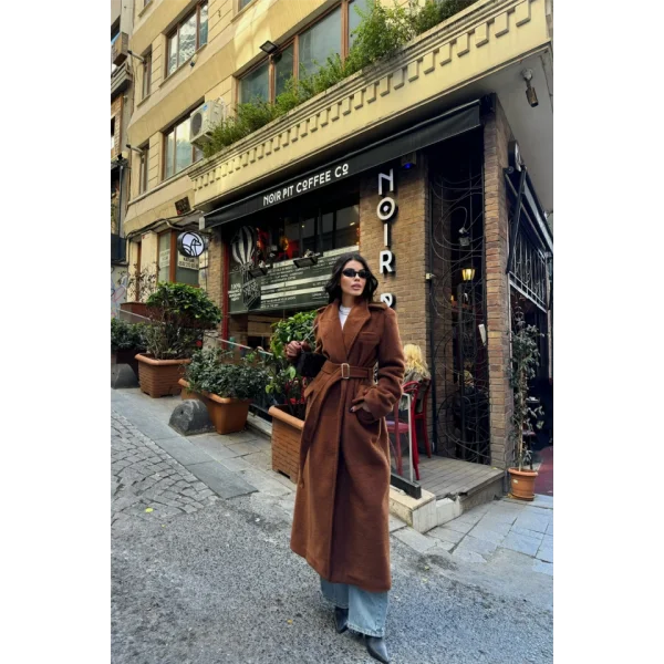 KABAN ALPAKA YÜN  Kahverengi