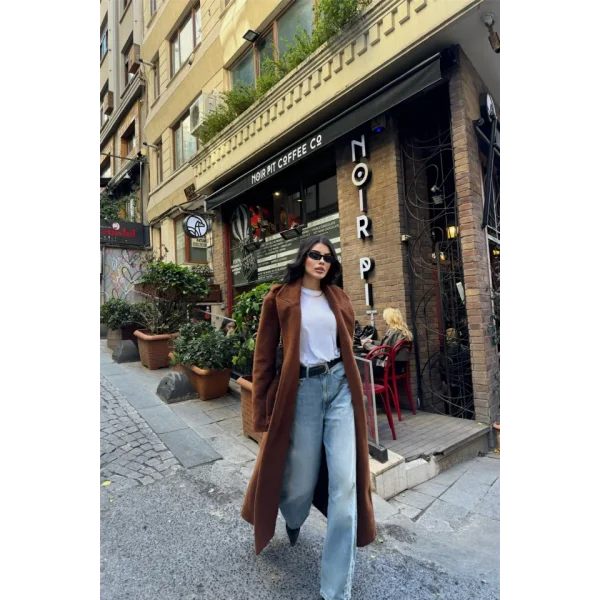 KABAN ALPAKA YÜN  Kahverengi