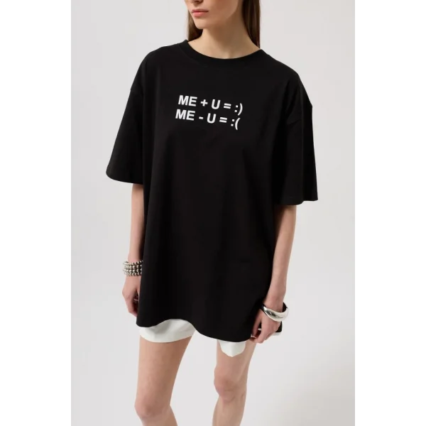 Kabartma Baskılı T-Shirt