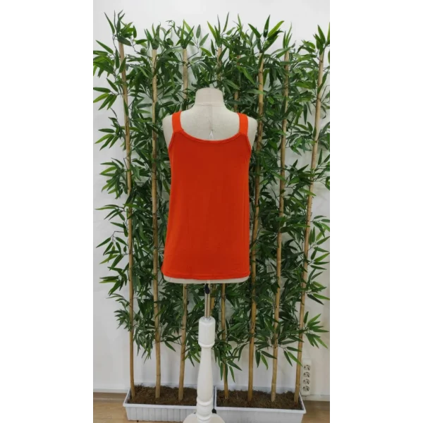 Kadın Askı Ve Yaka Düğme Detay Viskon Bluz