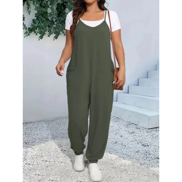 Kadın Askılı Halter Yaka şalvar Tulum