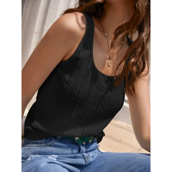 Kadın Askılı örgü Detay Bluz