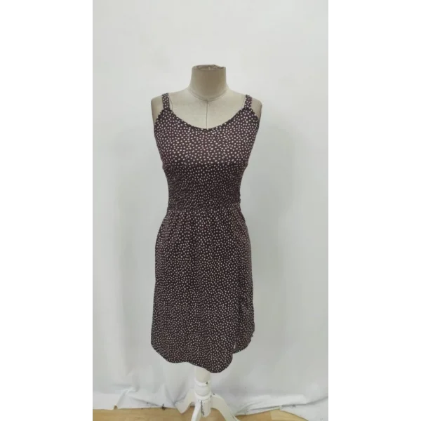 Kadın Askılı V Yakalı Beli Lastikli Yırtmaçlı Süprem Midi Elbise