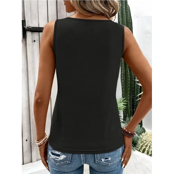 Kadın Askılı Yaka şerit Halka Detaylı Viskon Bluz