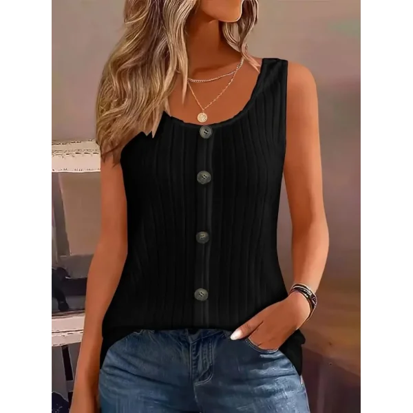 Kadın Askılı Yuvarlak Yaka önden Düğmeli Kalın Fitilli Kaşkorse Bluz