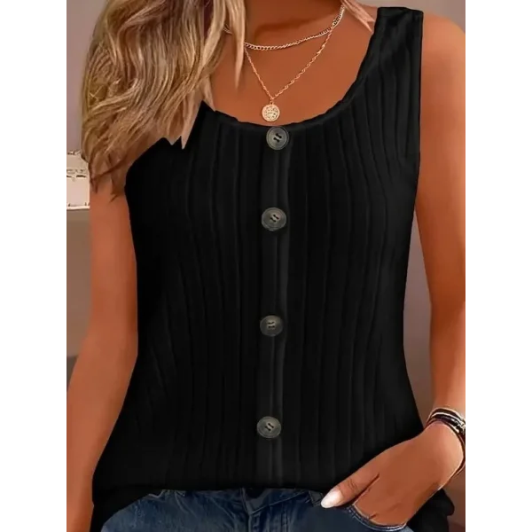 Kadın Askılı Yuvarlak Yaka önden Düğmeli Kalın Fitilli Kaşkorse Bluz