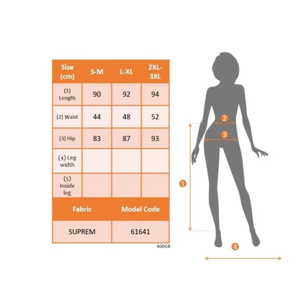 Kadın Belden Kuşaklı Desenli Süprem Etek