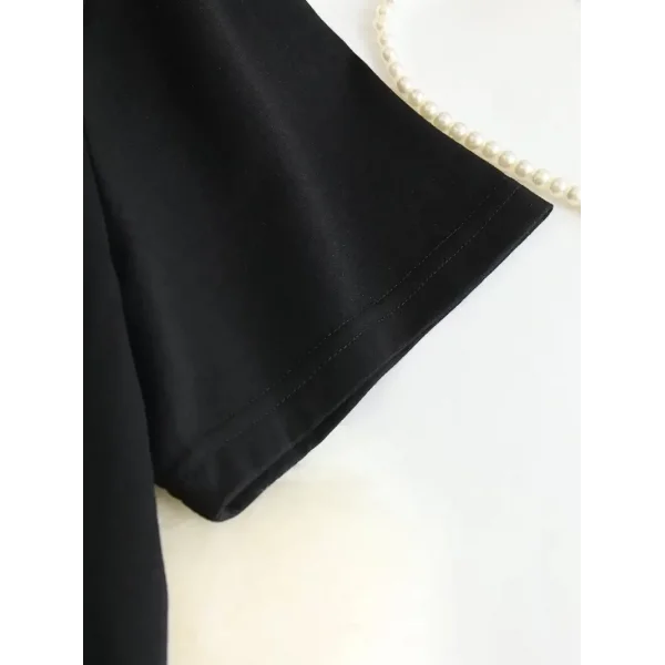 Kadın Beyaz Ive Got Your Back Grafik Tişört - Eğlenceli Çubuk Tasarımlı Oversize Günlük Kısa Kollu Tişört, Polyester Örgü, Yuvarlak Yaka, İlkbahar ve Yaz için Mükemmel, Günlük Giyim Tişört | Eğlenceli Tasarım | Polyester Kumaş- Siyah