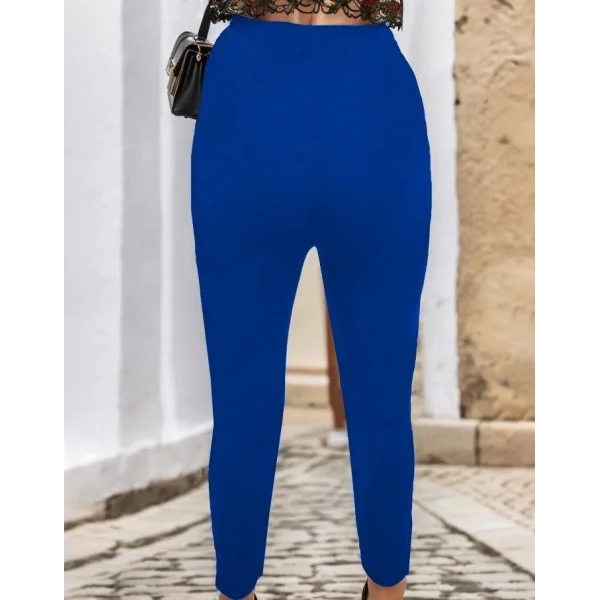 Kadın çima Detay Ithal Krep Pantolon