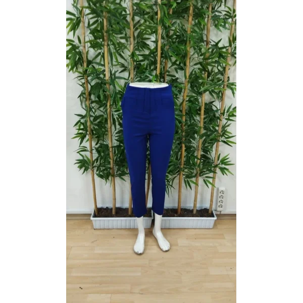 Kadın çima Detay Ithal Krep Pantolon