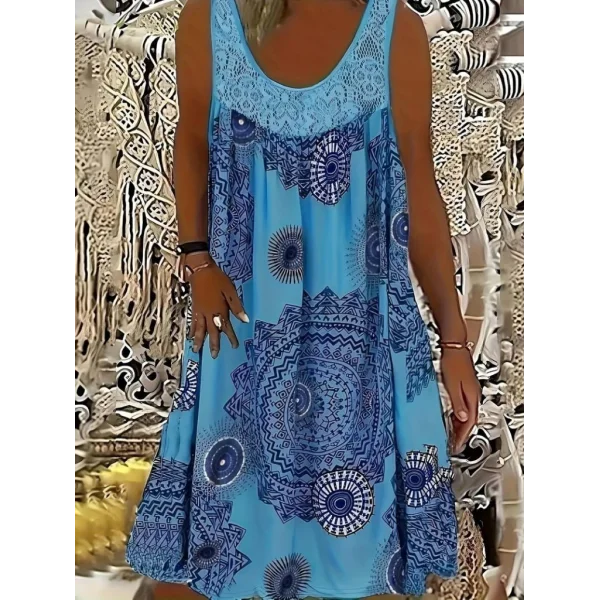 Kadın Dantel Detay çark Desen Süprem Elbise