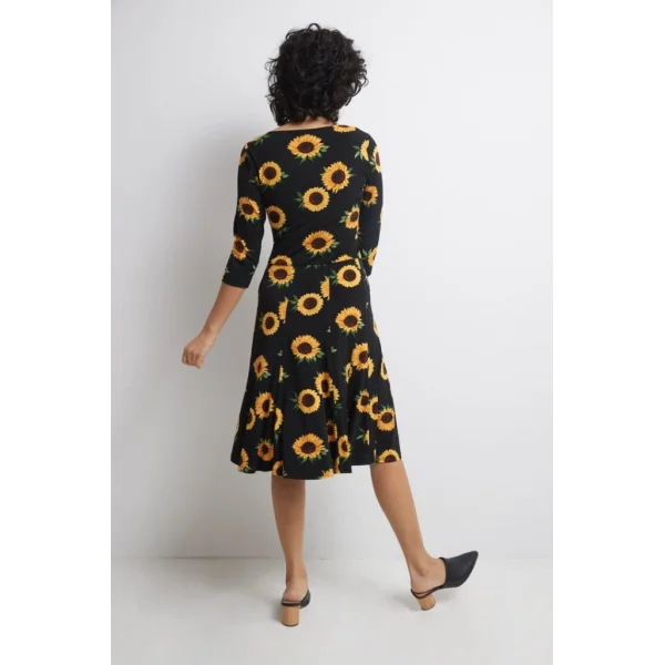 Kadın Fakir Kol Bisiklet Yaka Midi Mikro Elbise