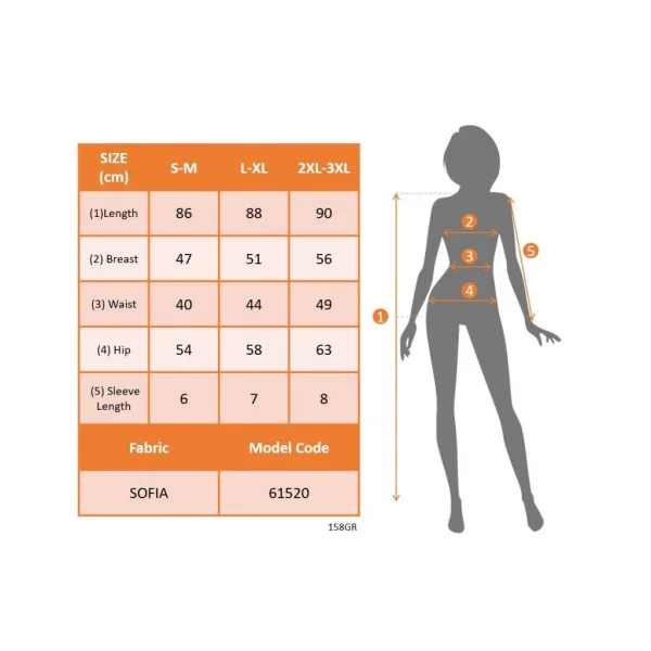 Kadın Fırfır Kollu V Yakalı Düğmeli Keten Elbise