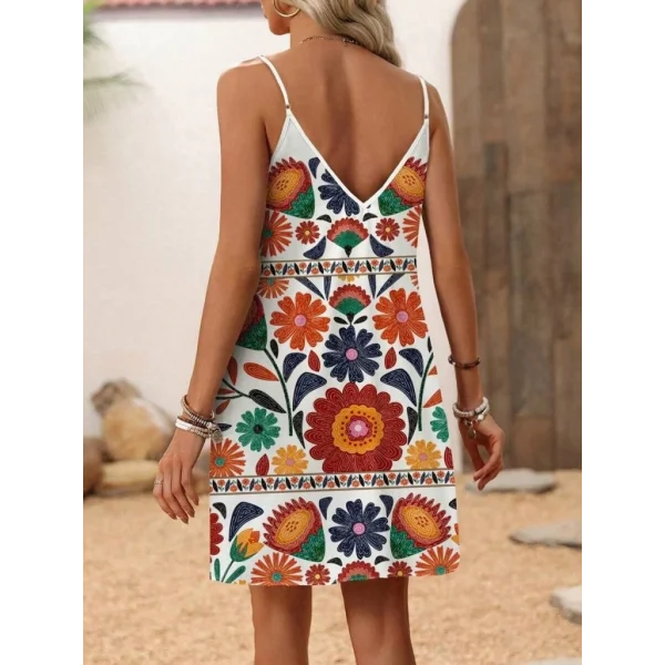 Kadın Ip Askılı V Yakalı Süprem Elbise