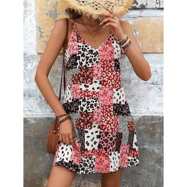 Kadın Ip Askılı V Yakalı Süprem Elbise