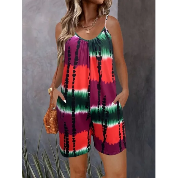 Kadın Ip Askılı Yuvarlak Yaka Cepli Kısa şort Süprem Takım