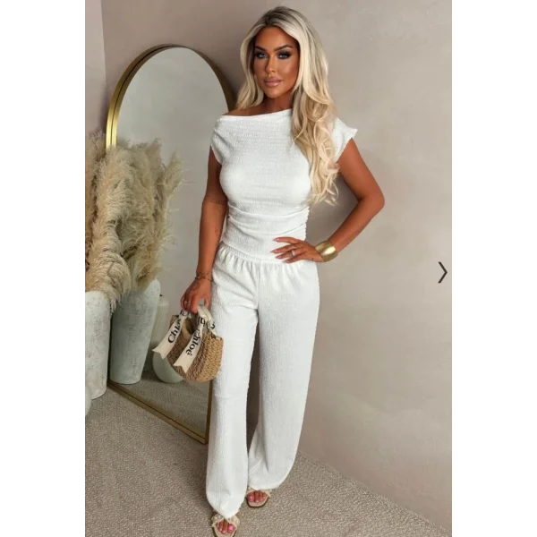 Kadın Ital Piliseli Kumaş Takım