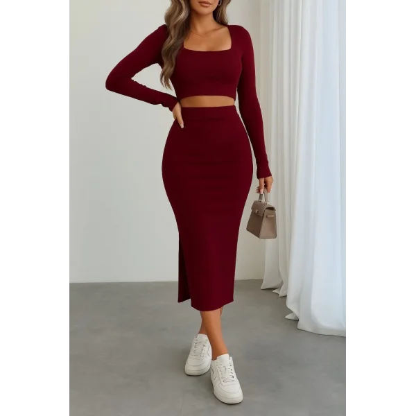 Kadın Kaşkorse Kumaş İkili Takım