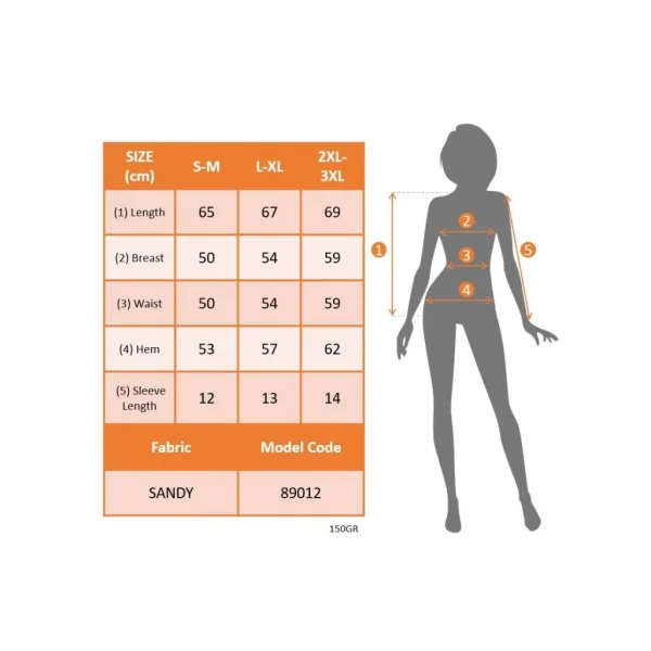 Kadın Kısa Dantel Kollu Bisiklet Yaka Sandy Bluz