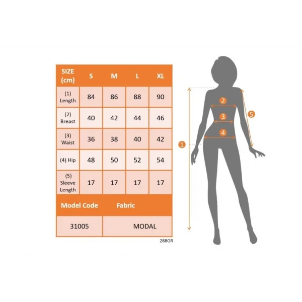 Kadın Kısa Kollu Bisiklet Yaka önden Düğmeli Modal Elbise