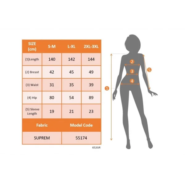 Kadın Kısa Kollu Kruvaze Yaka Beli Lastikli Süprem Maksi Boy Elbise