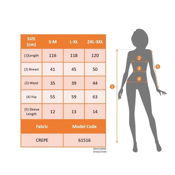 Kadın Kısa Kollu Kruvaze Yakalı Bel Korsajı Buzgulu Midi Janjan Krep Elbise