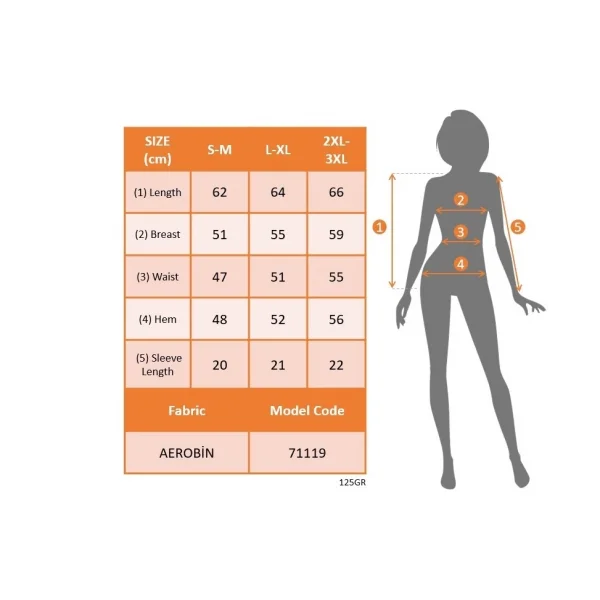 Kadın Kısa Kollu önü Düğmeli V Yaka Aerobin Bluz