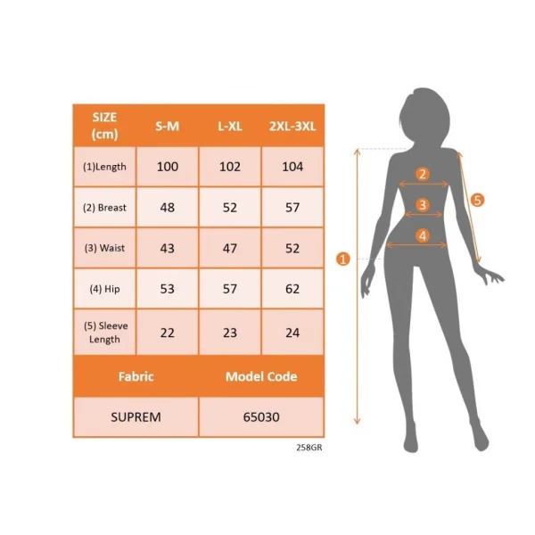 Kadın Kısa Kollu V Yakalı Desenli Kuşaklı Süprem Elbise