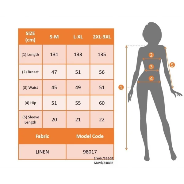Kadın Kısa Kollu Yakalı önden Düğmeli Beli Kuşaklı Ithal Keten Elbise